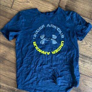 Under Armour Kids Blue T-Shirt YXL Big Boy